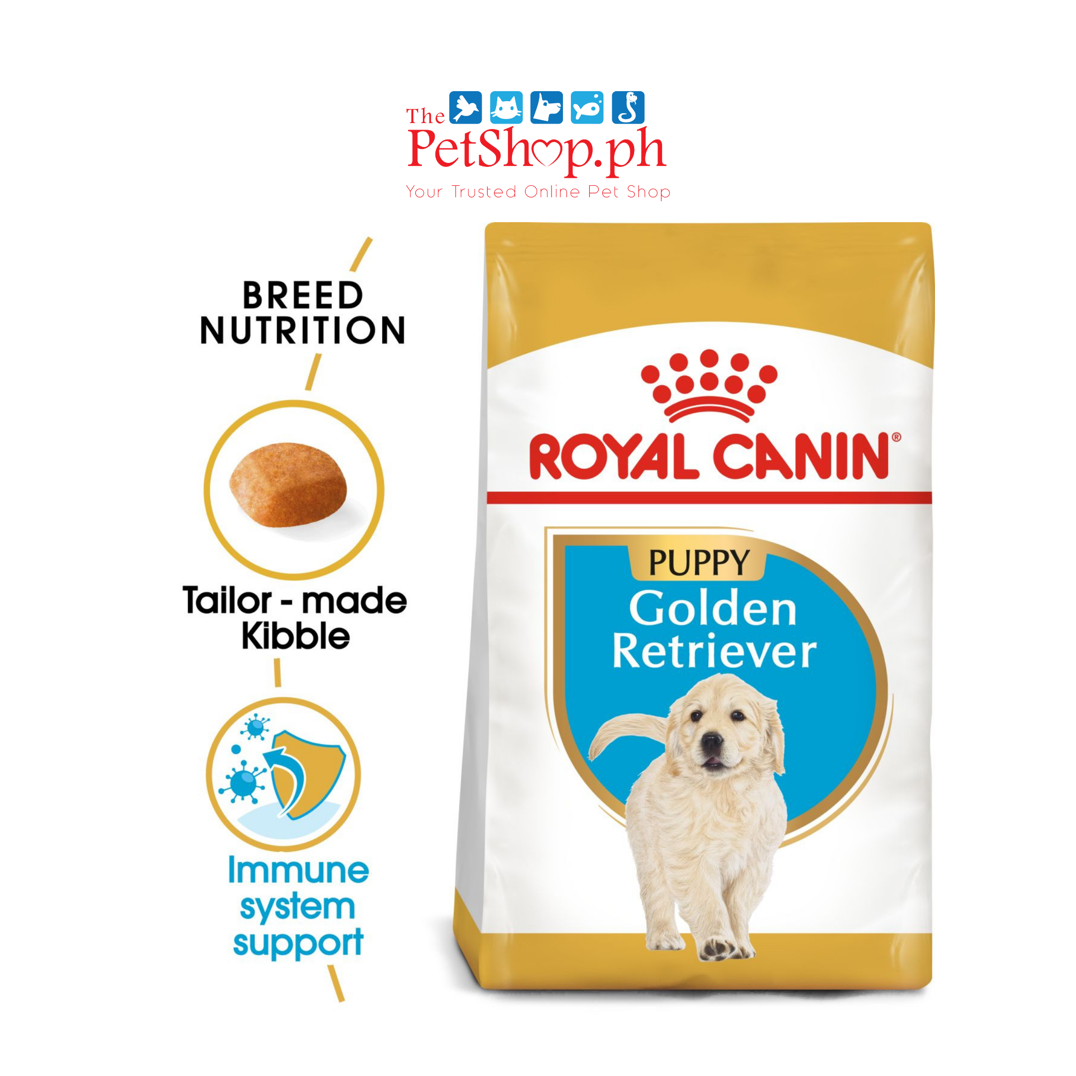 Royal Canin Golden Retriever Puppy 3kg Dry Dog Food Breed Health Nutrition