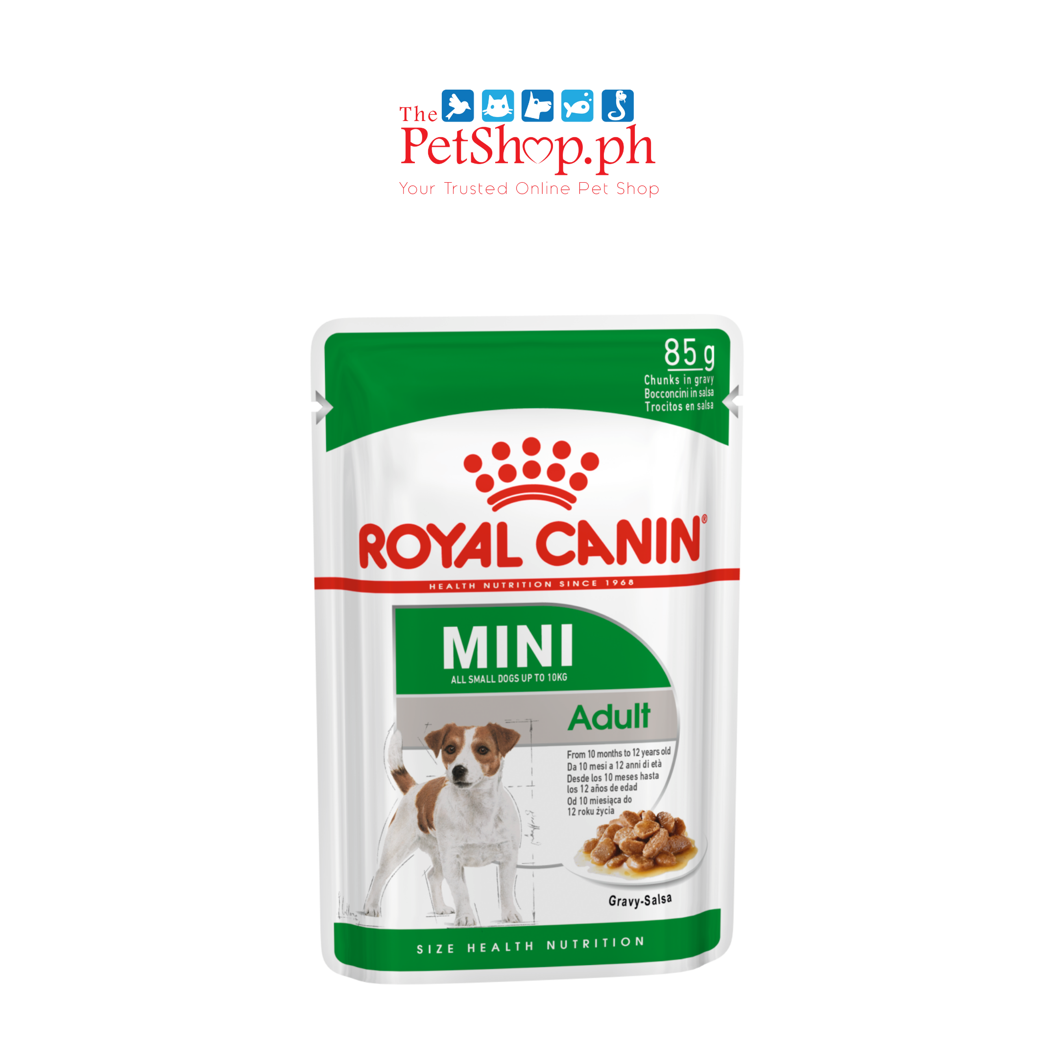 Royal Canin Mini Adult Wet Dog Food 85g -Size Health Nutrition 