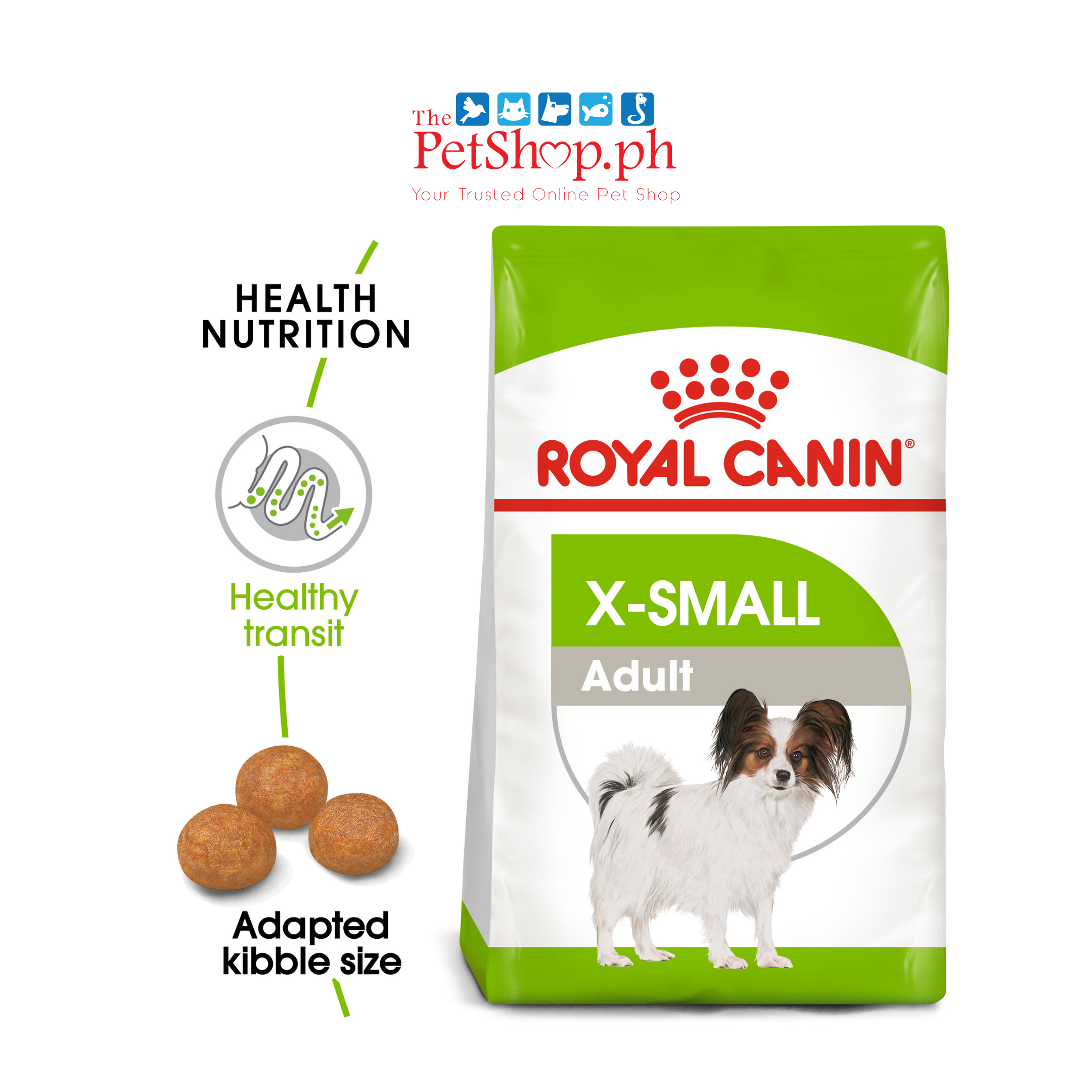 Royal Canin Size Health Nutrition X-Small Adult 500g Dry Dog Food