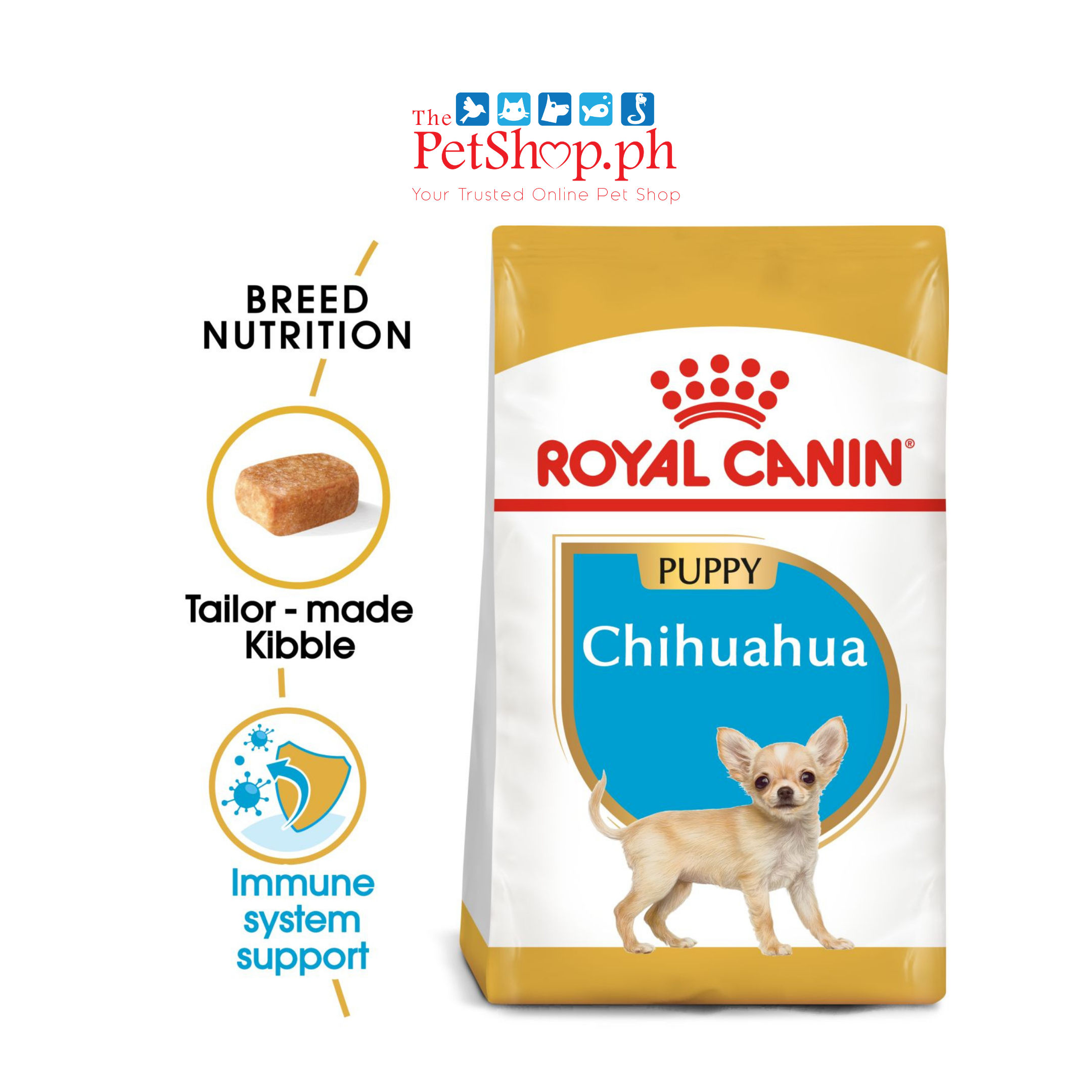 Royal Canin Chihuahua Puppy 1.5kg Dry Dog Food Breed Health Nutrition