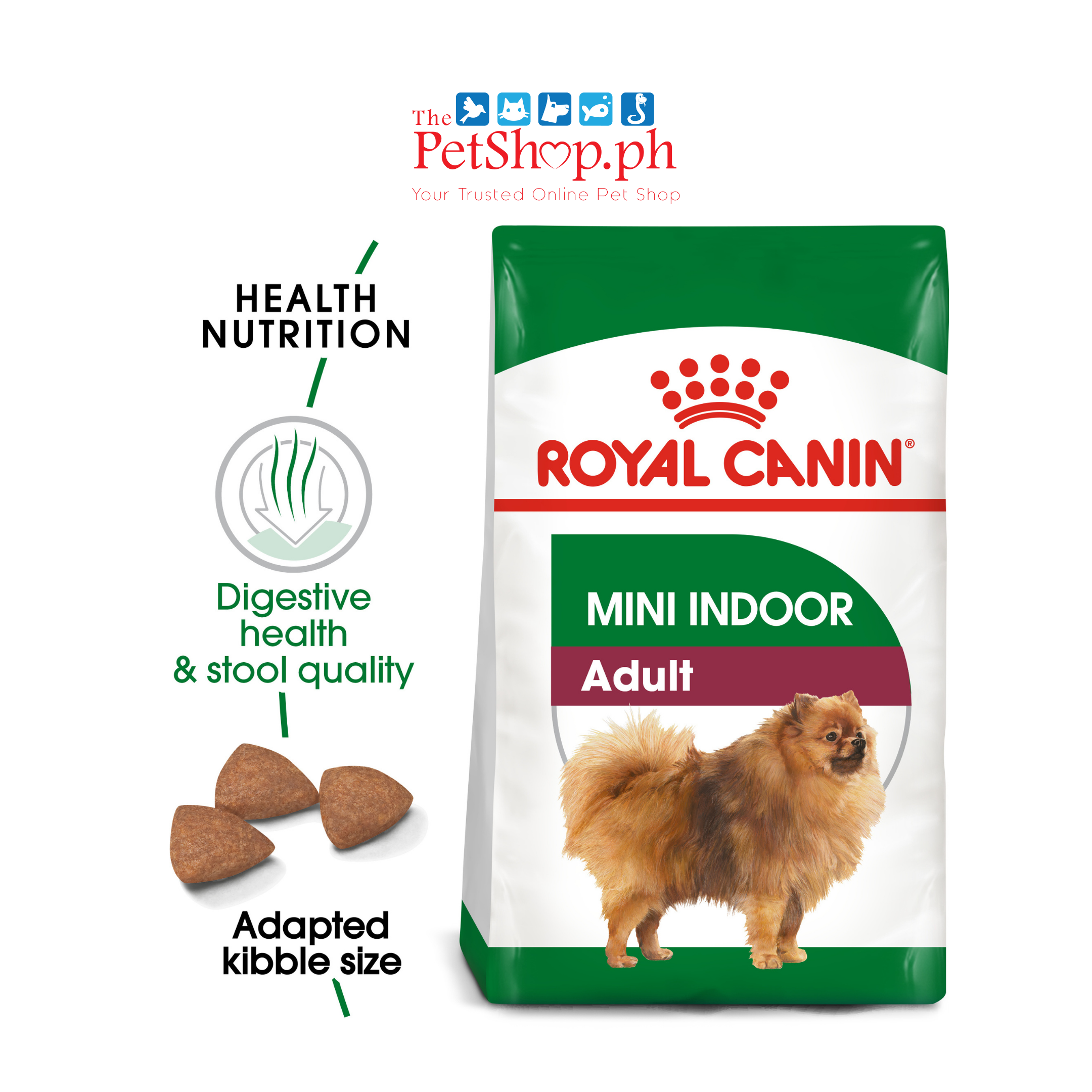 Royal Canin Mini Indoor 1.5kg Dry Dog Food Size Health Nutrition