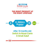 Royal Canin X-Small Puppy 500g Dry Dog Food Health Nutrition - Royal Canin