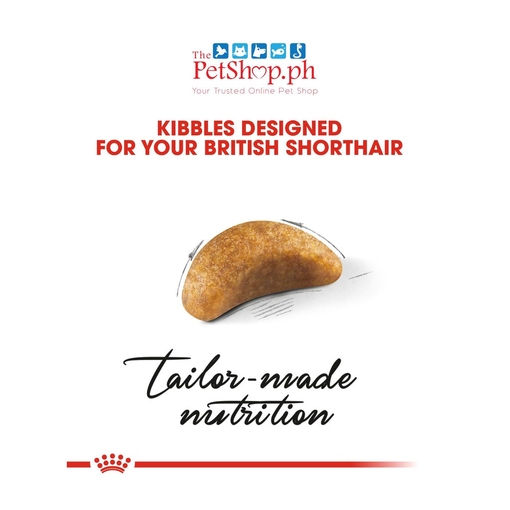 Royal Canin British Shorthair Kitten 2kg Dry Cat Food Feline Breed Nutrition - Royal Canin
