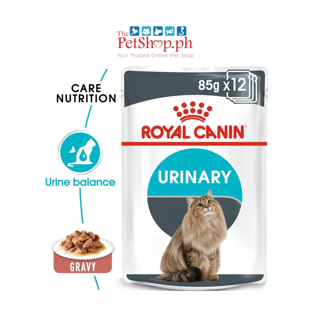 Royal Canin Urinary Care 12's Adult  Gravy Wet Cat Food -85g.