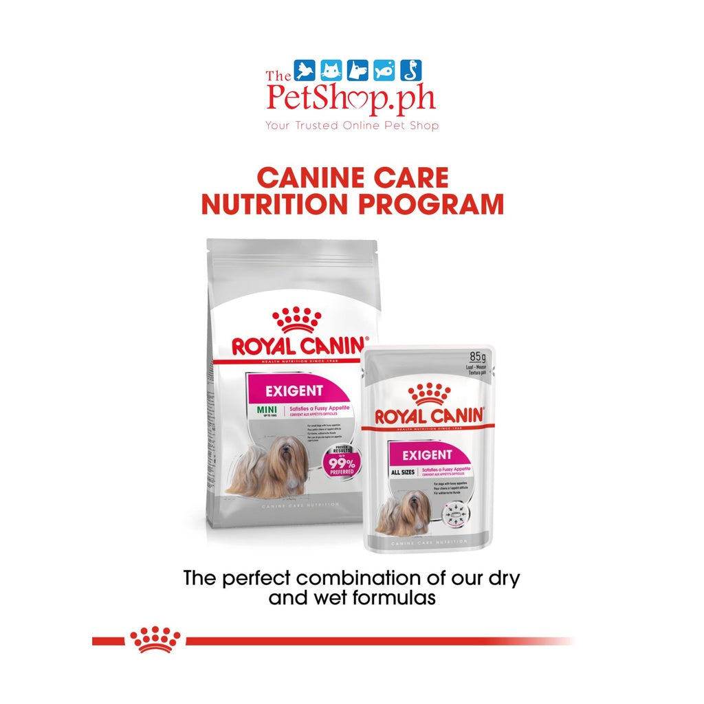Royal Canin Exigent Loaf SET 12 Picky Eater Canine Care Nutrition 85g
