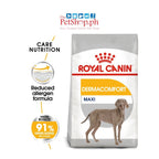 Royal Canin Maxi Dermacomfort 3kg Adult Dry Dog Food  Canine Care Nutrition - Royal Canin