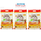 Eco Clean Tofu Cat Litter Clumping  7L SET 6 Flushable
