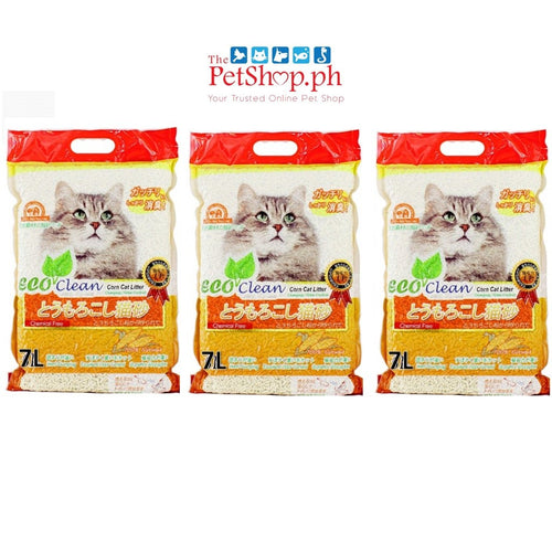 Eco Clean Tofu Cat Litter Clumping  7L SET 6 Flushable