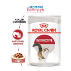 Royal Canin Instinctive SET 12' Adult Gravy Wet Cat Food 85g  Pouch Feline Health Nutrition
