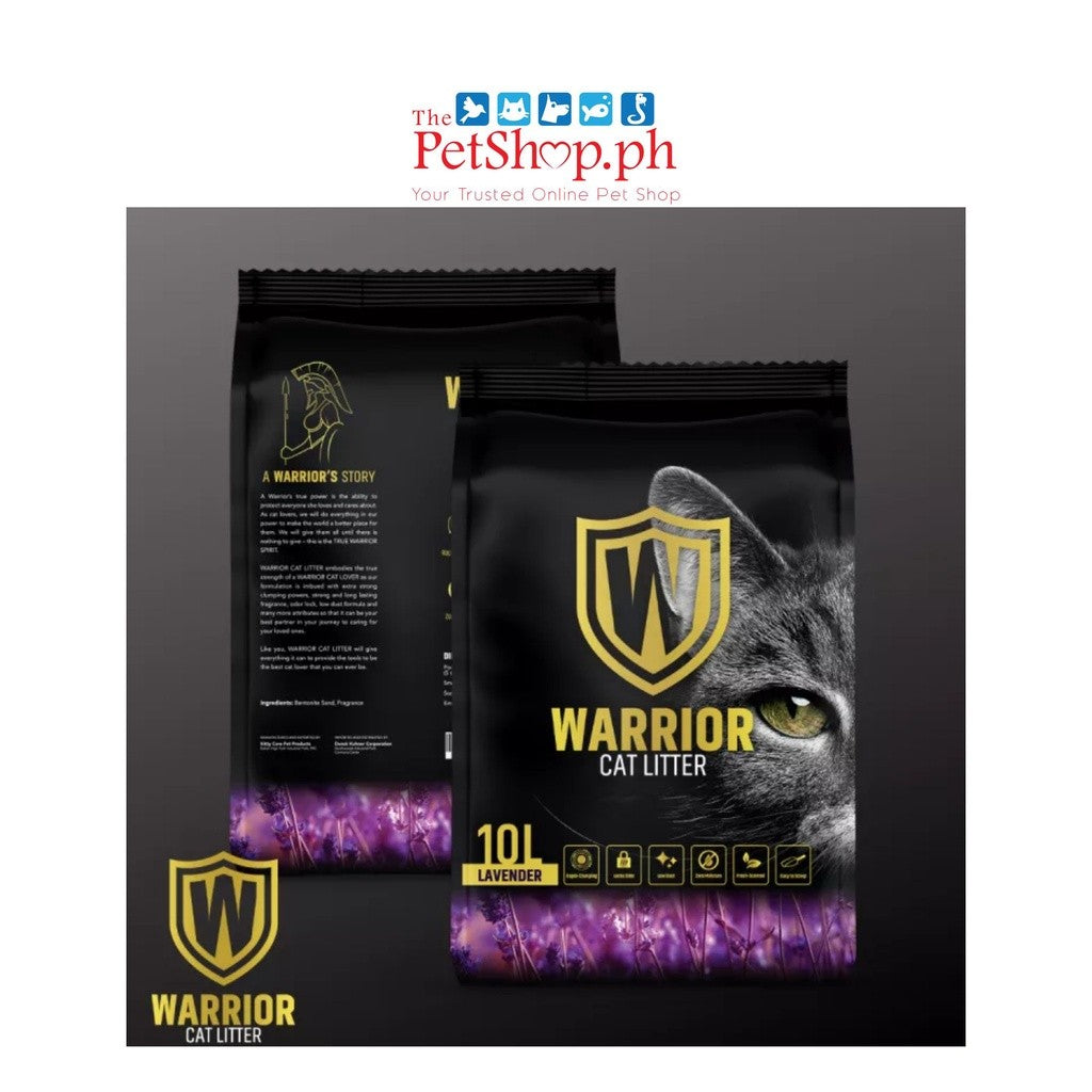 Warrior Bentonite Cat Litter 10L