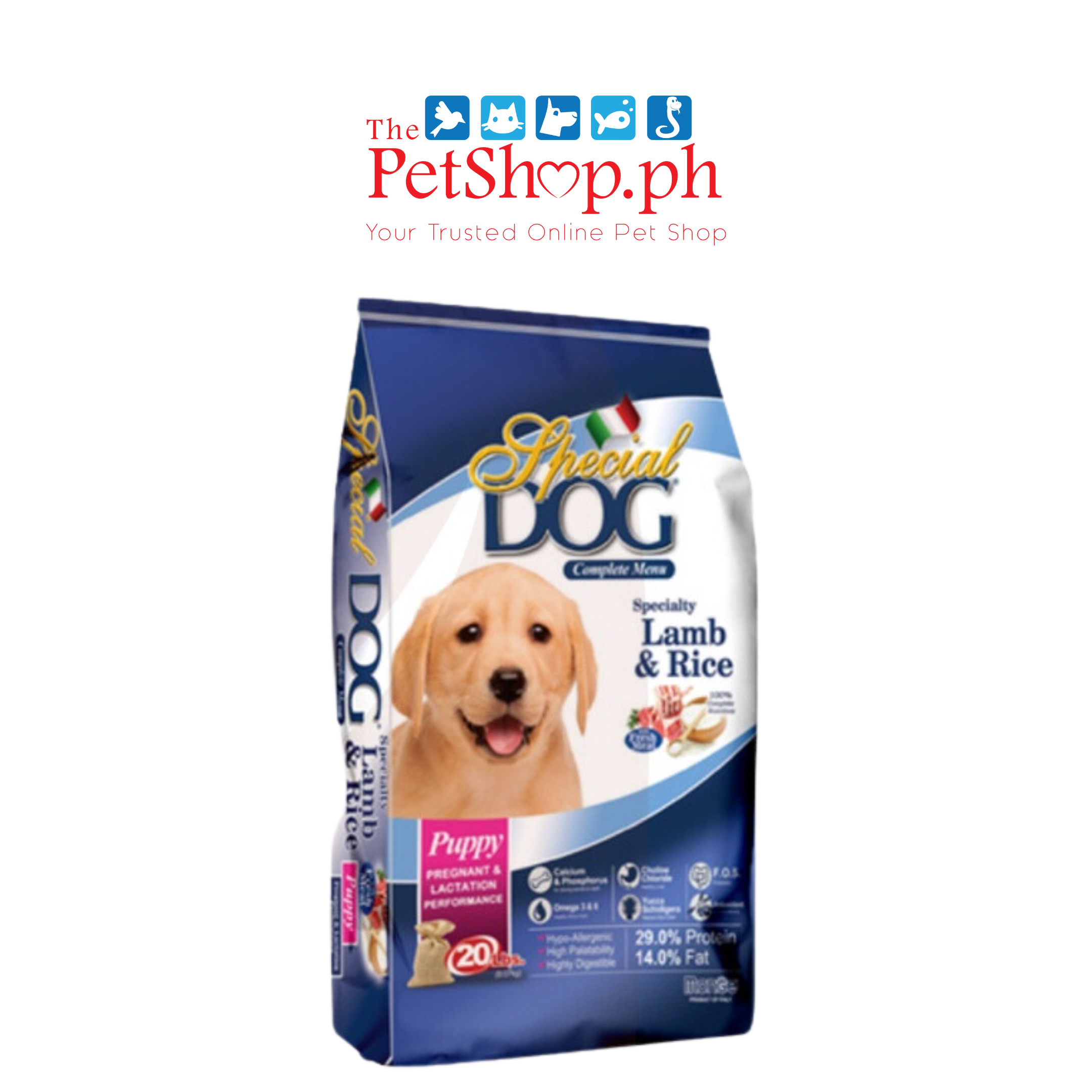 Holistic Recipe 1.5kg Dry Dog Food Lamb Meal and Rice - Puppy