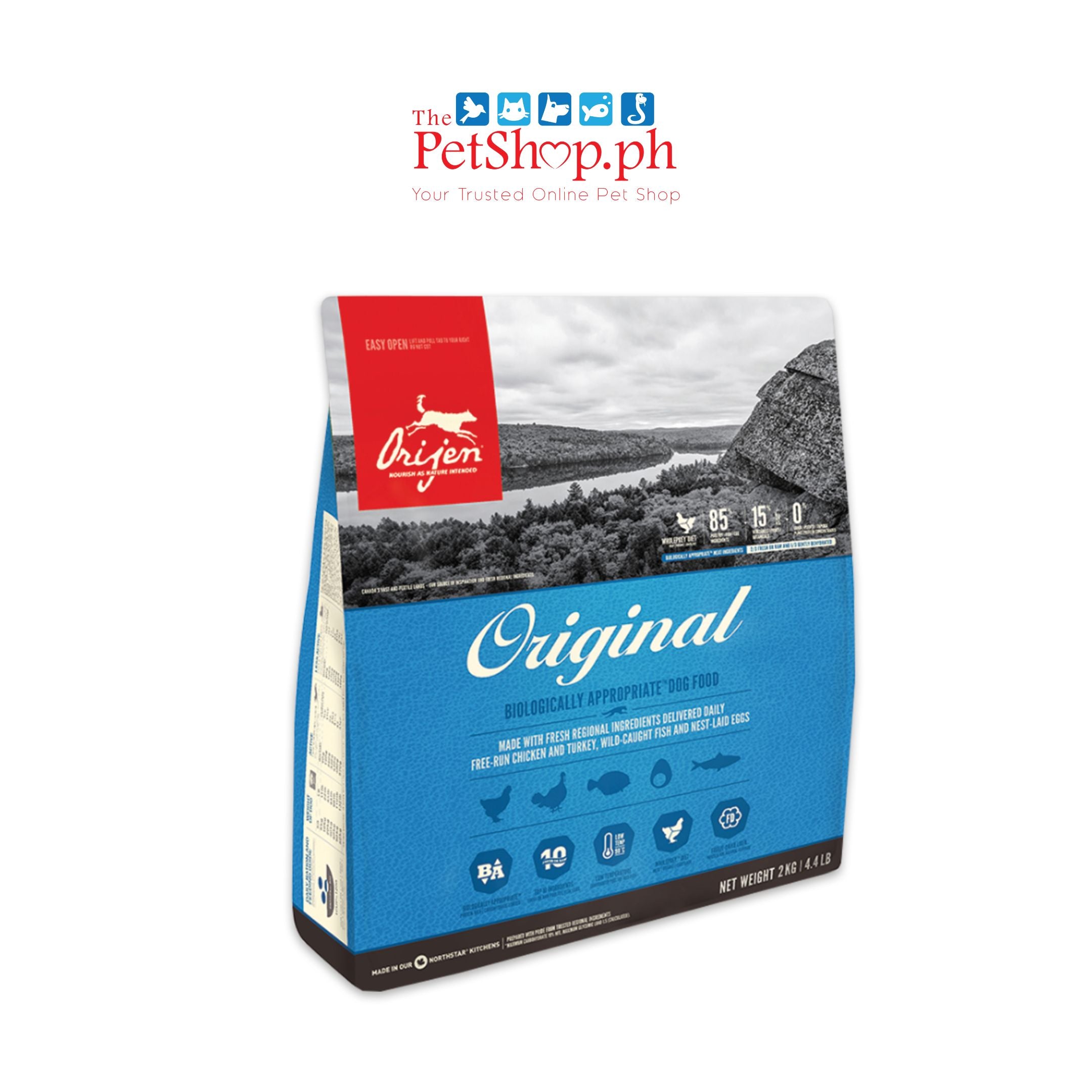 Orijen Original 2kg Dry Dog Food