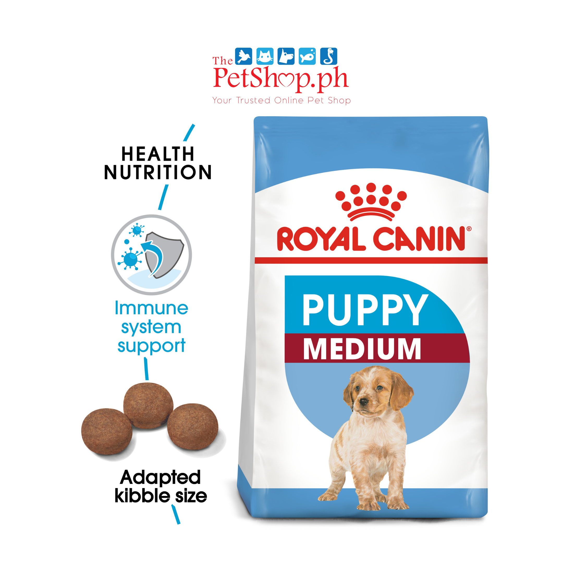 Royal Canin Medium Puppy Dry Dog Food Size Health Nutrition