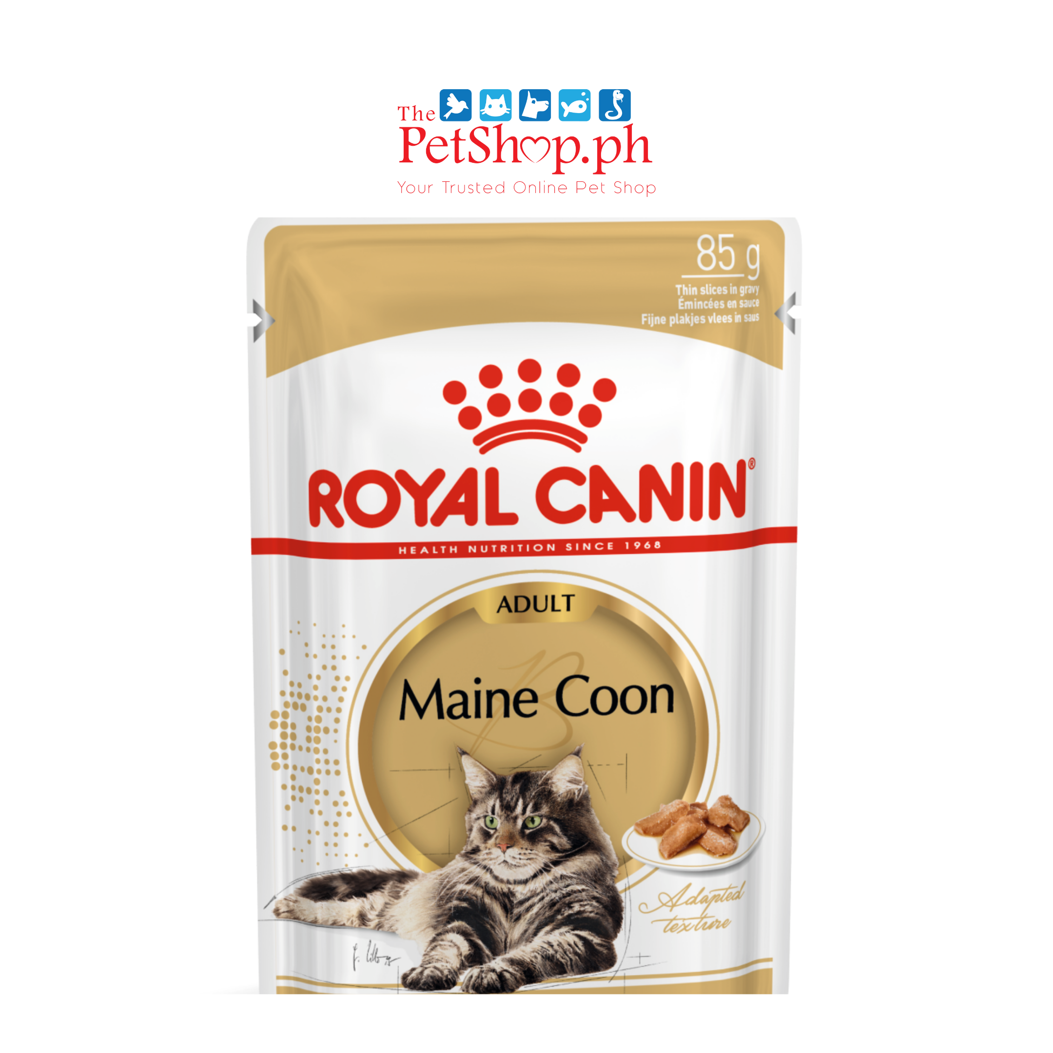 Royal Canin Feline Breed Nutrition Maine Coon Adult Wet Cat Food