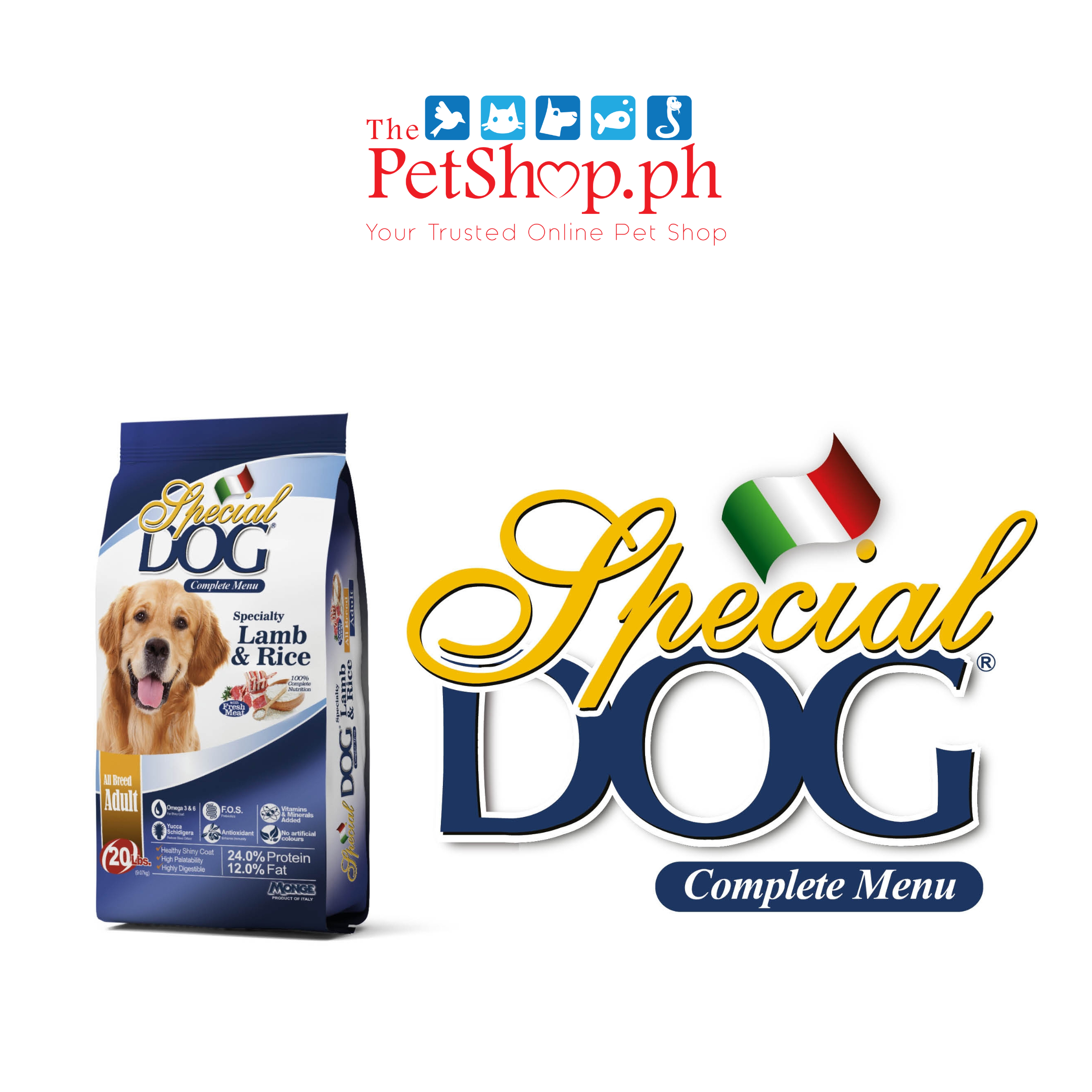 Special Dog Puppy Lamb & Rice 9kg (20lbs)