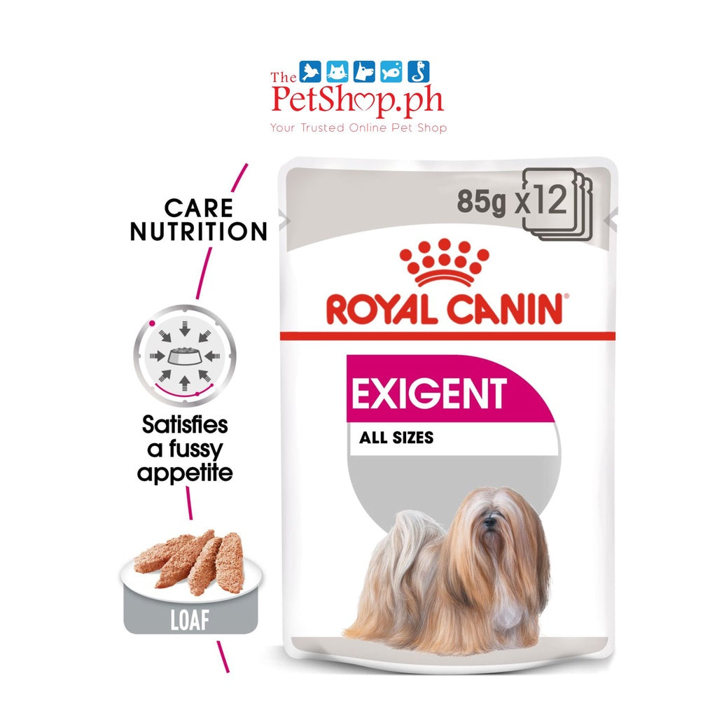 Royal Canin Exigent Loaf SET 12 Picky Eater Canine Care Nutrition 85g