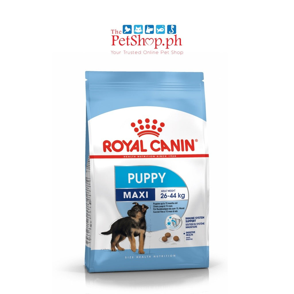 Royal Canin Maxi Puppy 4kg Junior Dry Dog Food - Royal Canin