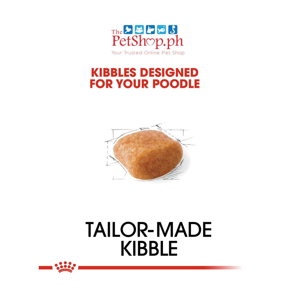 Royal Canin  Poodle 1.5kg Adult Dry Dog Food Breed Health Nutrition