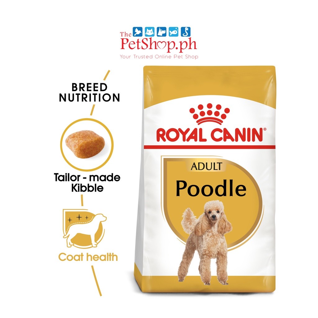 Royal Canin  Poodle 1.5kg Adult Dry Dog Food Breed Health Nutrition