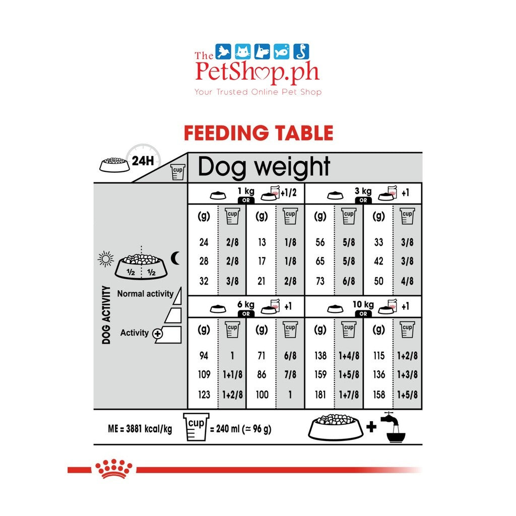 Royal Canin Mini Coat Care Adult 3kg Dry Dog Food  Canine Care Nutrition Loaf