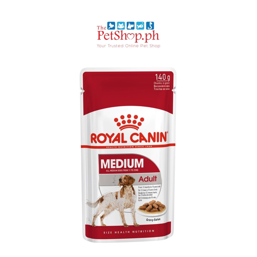 Royal Canin Medium Adult  10's Wet Dog Food  - Set of 10 Size Health Nutrition