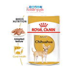 Royal Canin Chihuahua  SET of 12 85g Adult Set 12 Pouch (FREE 1 WET Pouch 85g)