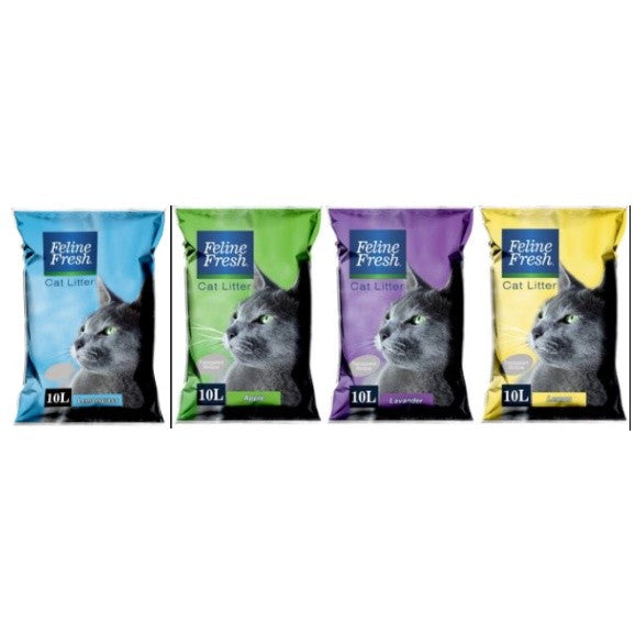 Feline Fresh Bentonite 10L Cat Litter