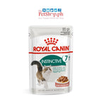 Royal Canin Instinctive 7+ 85g Adult Gravy Wet Cat Food Feline Health Nutrition