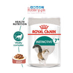 Royal Canin Instinctive 7+ 85g Adult Gravy Wet Cat Food Feline Health Nutrition