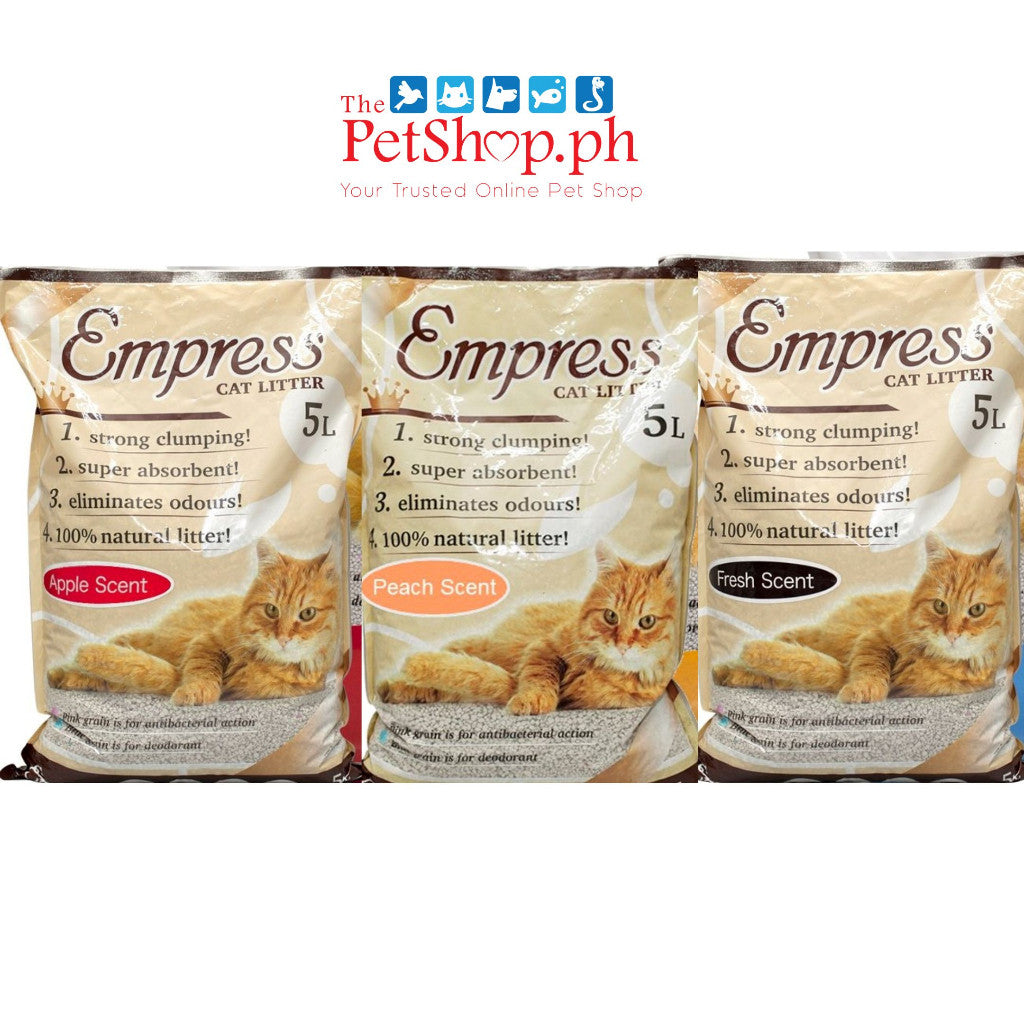 Empress Cat Litter 5L Bentonite (FREE 1 ACANA/ORIJEN 85g Trial Pack)