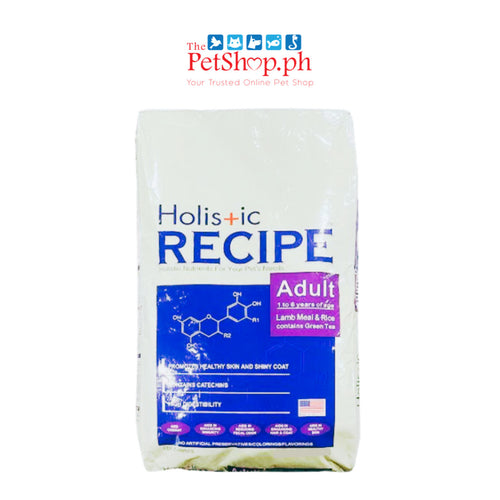 Holistic Recipe 7.5kg  Dry Lamb Meal and Rice Puppy and Adult