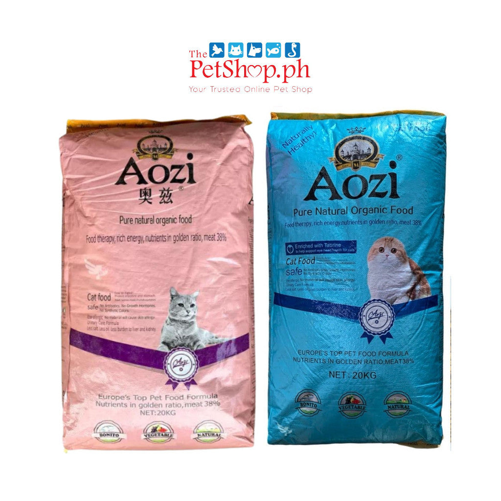 AOZI Organic CAT Food 20KG (Free 1kg)  All life Stages /Toei Cat 20kg