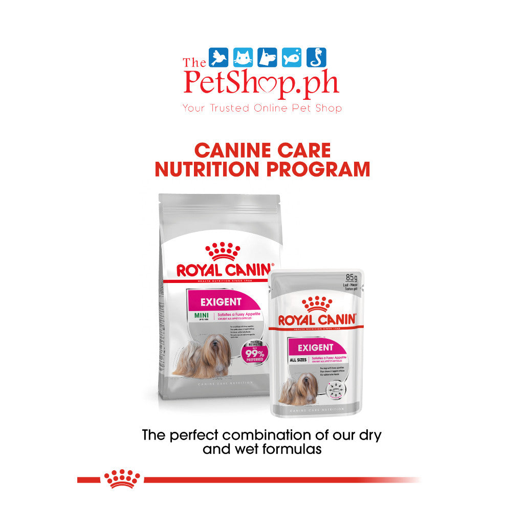 Royal Canin Mini Exigent Dry 1kg - Canine Care Nutrition