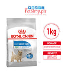 Royal Canin Light Weight Mini Dry 1kg - Canine Care Nutrition