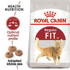 Royal Canin  Fit 32 Adult SET of 2  Dry Cat Food 2kg x 2 - Royal Canin