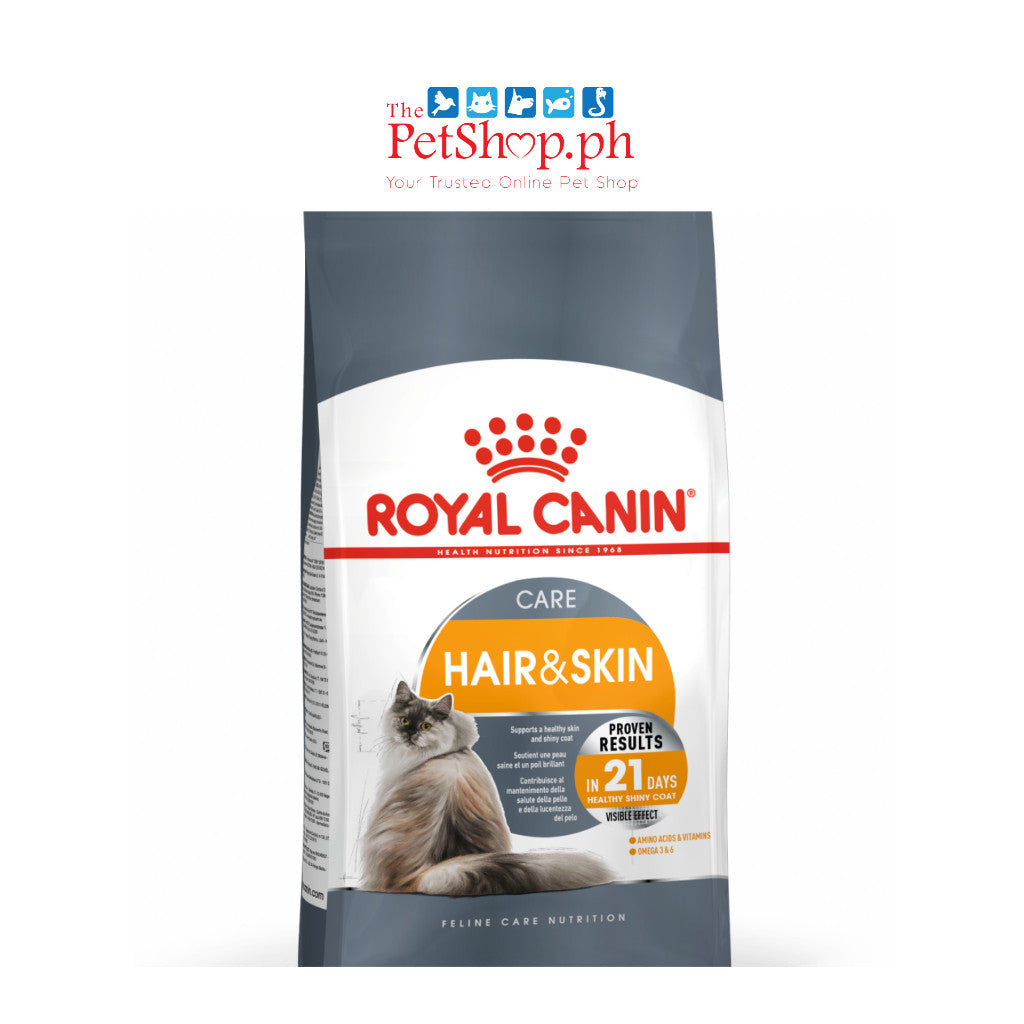 Royal Canin  SET of 2 Hair & Skin Care 400g Adult Dry Cat Food - Feline Care Nutrition