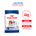 Royal Canin Maxi Adult 4kg Dry Dog Food Size Health Nutrition
