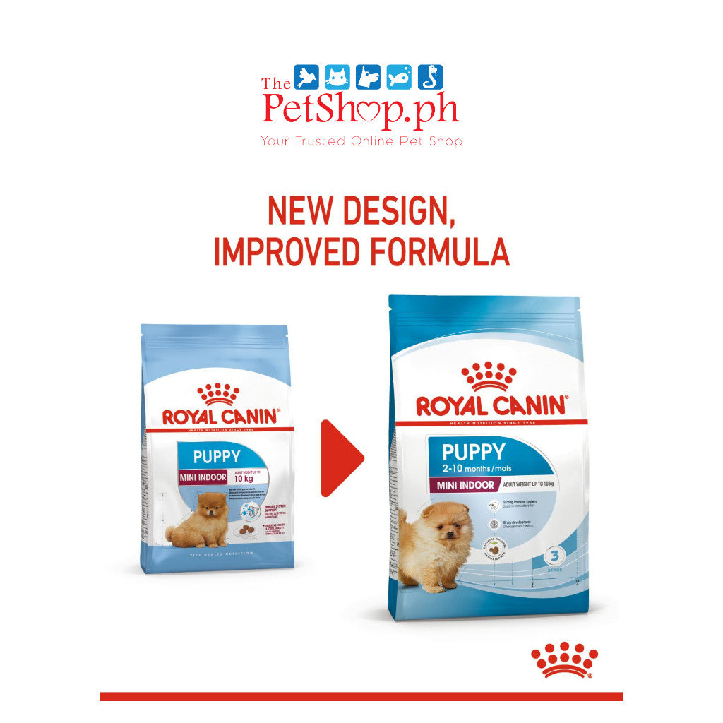 Royal Canin  Set of 2  Mini Indoor Puppy 1.5kg Dry Dog