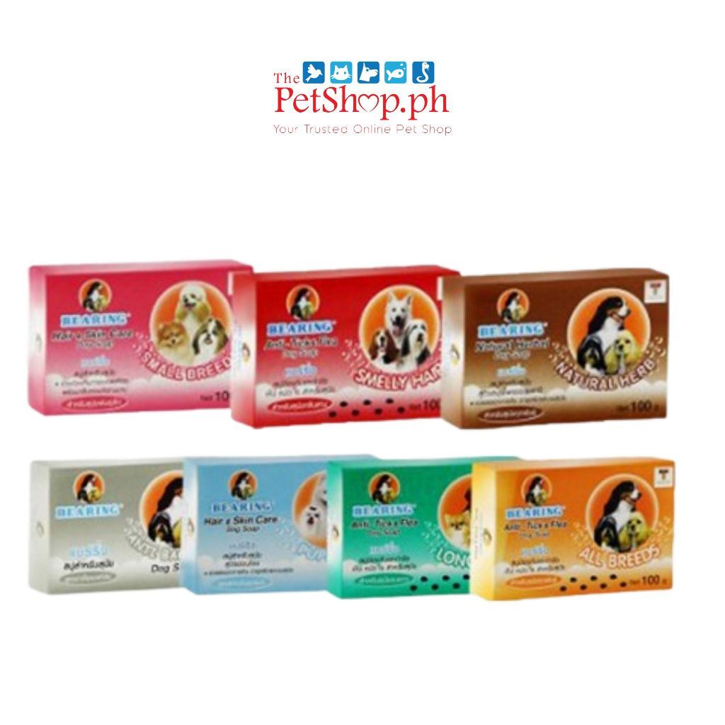 Bearing Anti-Tick & Flea Dog Soap 100g