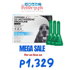 Frontline Plus 10-20kg Dogs for Flea & Tick (3 Pipet/Box)