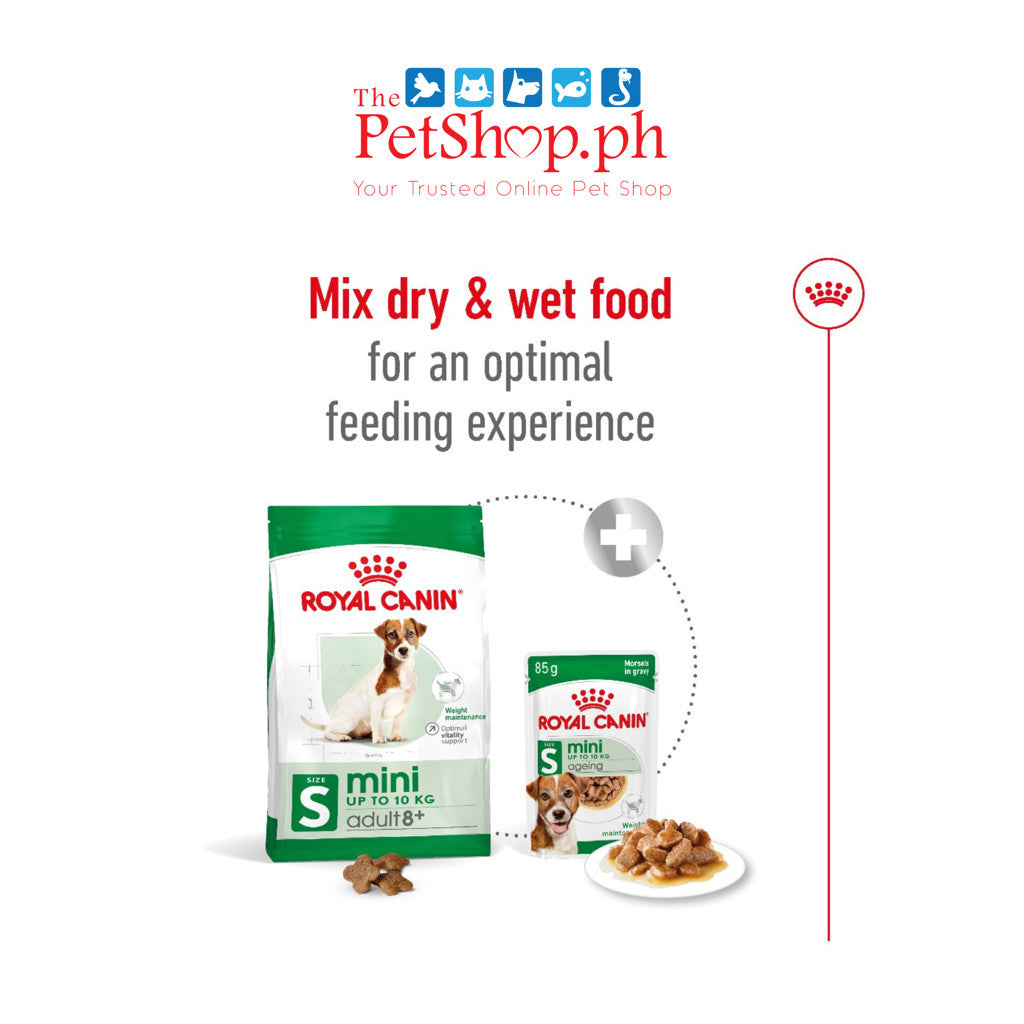 Royal Canin Mini Adult 8+ Mature 2kg Dry Dog Food - Size Health Nutrition