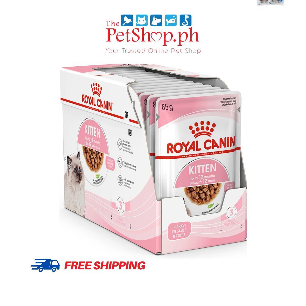 Royal Canin Kitten Instinctive SET 12 Gravy Wet Cat Food  85g