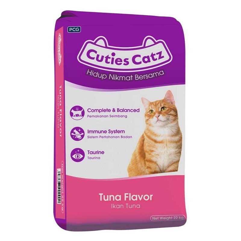 CUTIES Catz 22kg Dry Cat Food