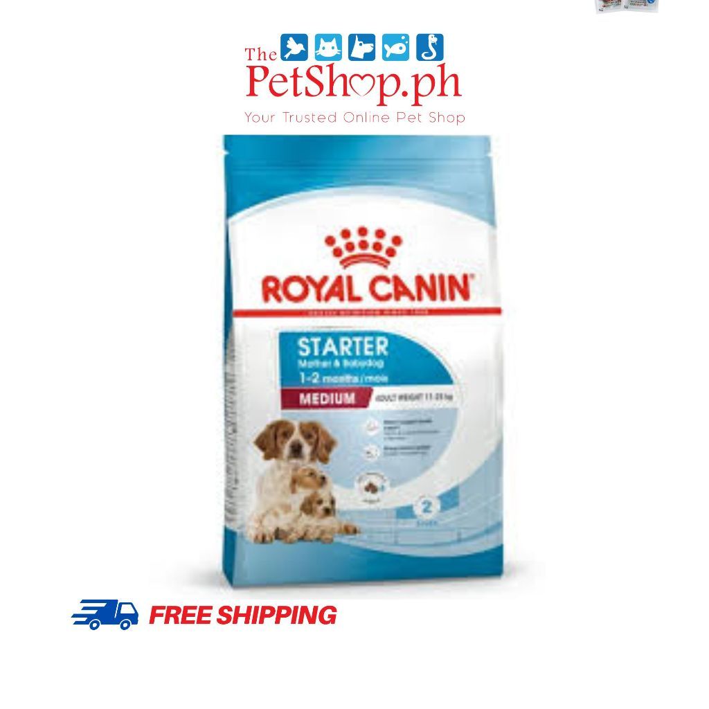 Royal Canin Size Medium Starter Mother & Babydog Dry Dog Food 4kg