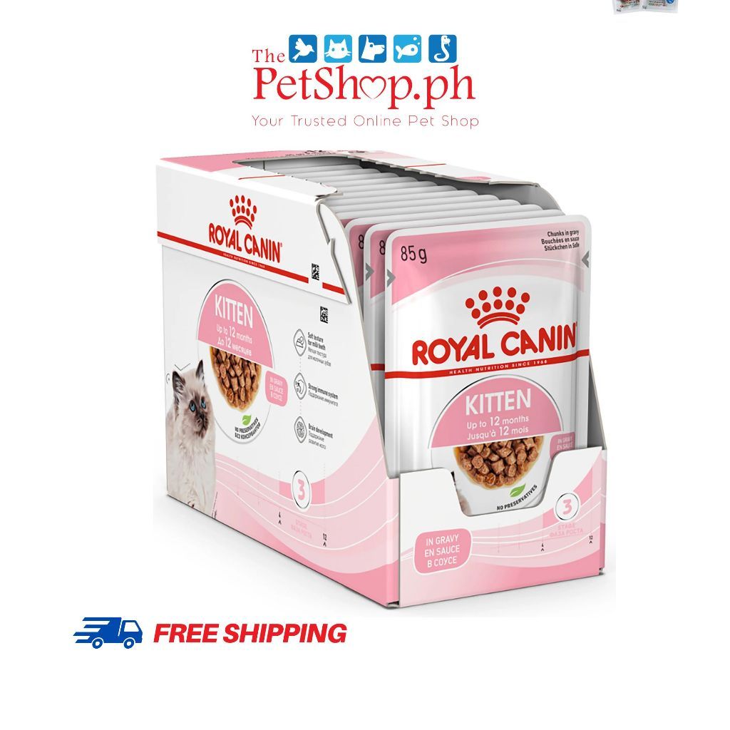 Royal Canin Kitten Instinctive SET 12' Wet Cat Food  85g