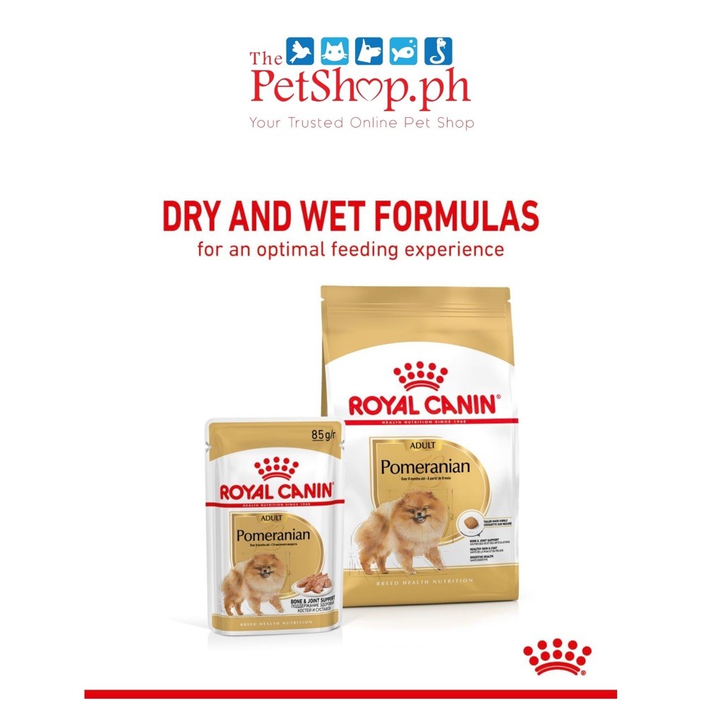 Royal Canin Pomeranian Adult (500g) Dry Dog Food - Breed Health Nutrition