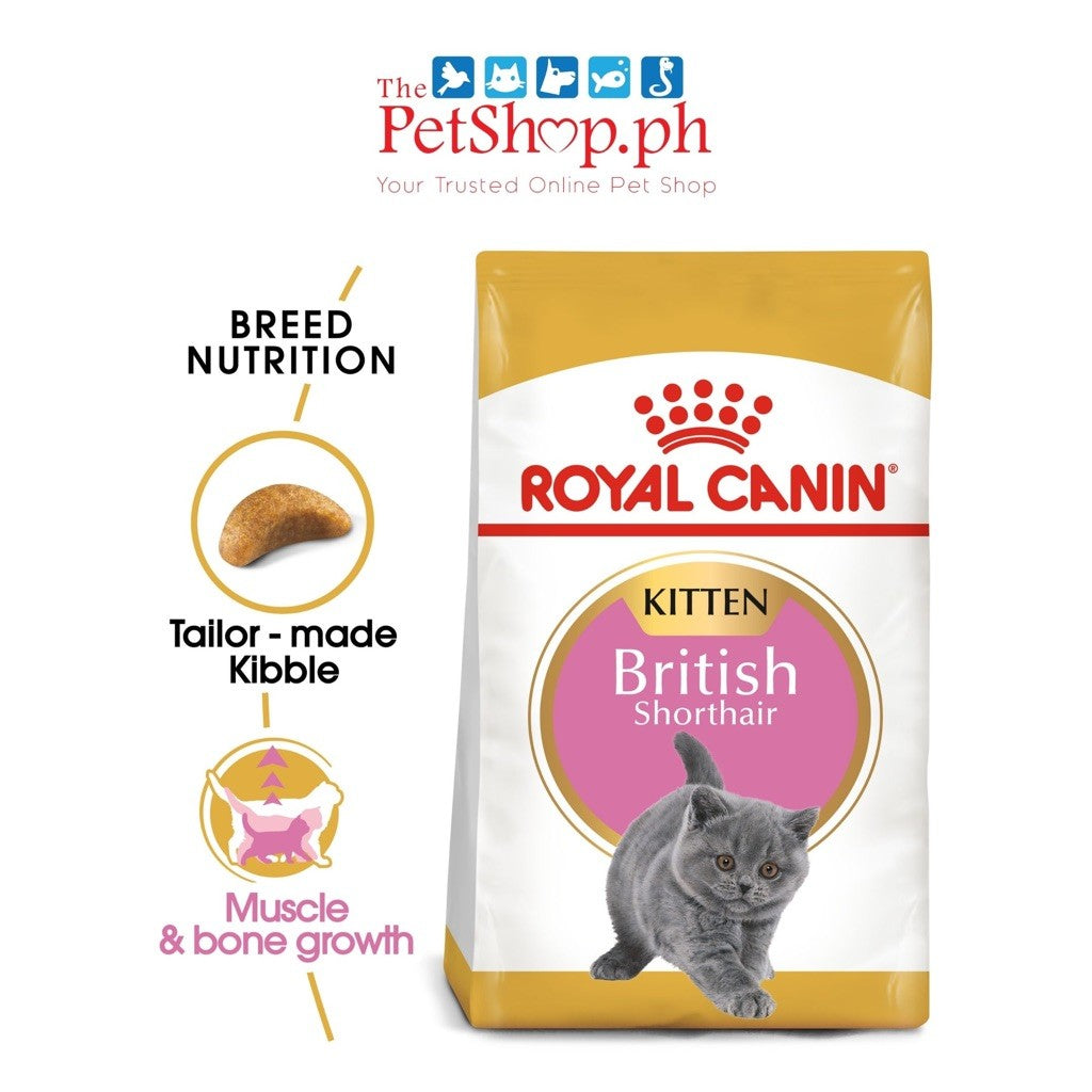 Royal Canin British Shorthair Kitten 400g Dry Cat Food Feline Breed Nutrition