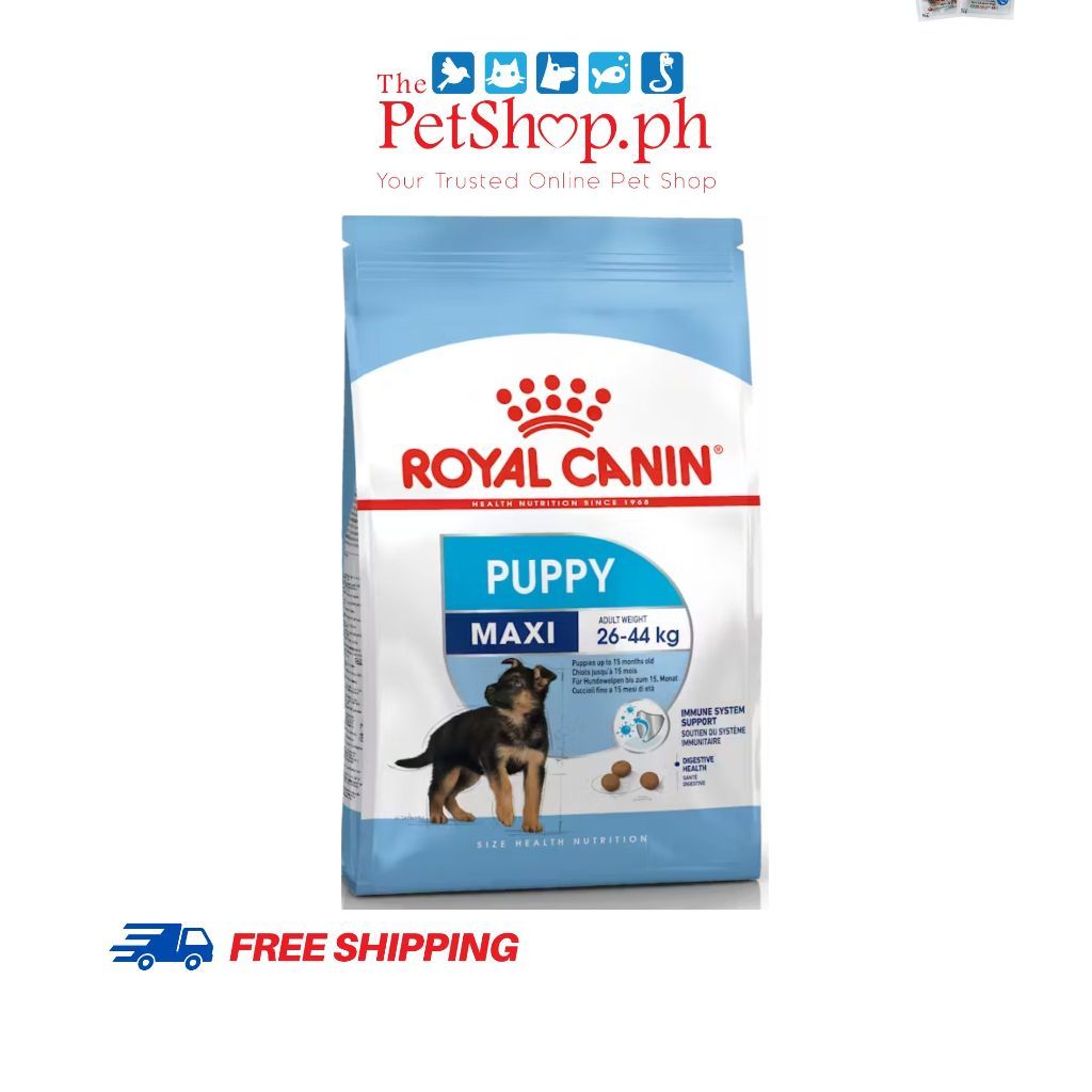 Royal Canin Maxi Puppy 4kg Junior Dry Dog Food - Royal Canin