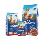 Maxime for Adult Dog With Real Beef Skin & Coat Vitality & Agility w/ Prebiotics  1.5kg (FREE 400g)