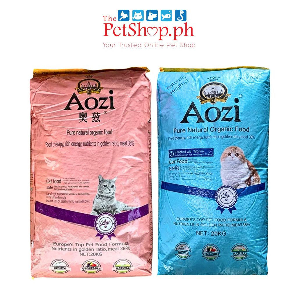AOZI Organic CAT Food 20KG (Free 1kg)  All life Stages /Toei Cat 20kg
